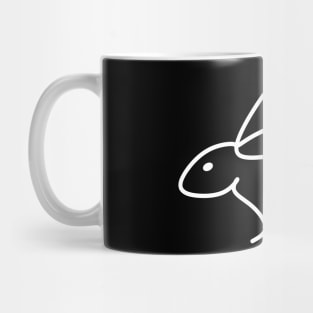Bunny Line Art Mug